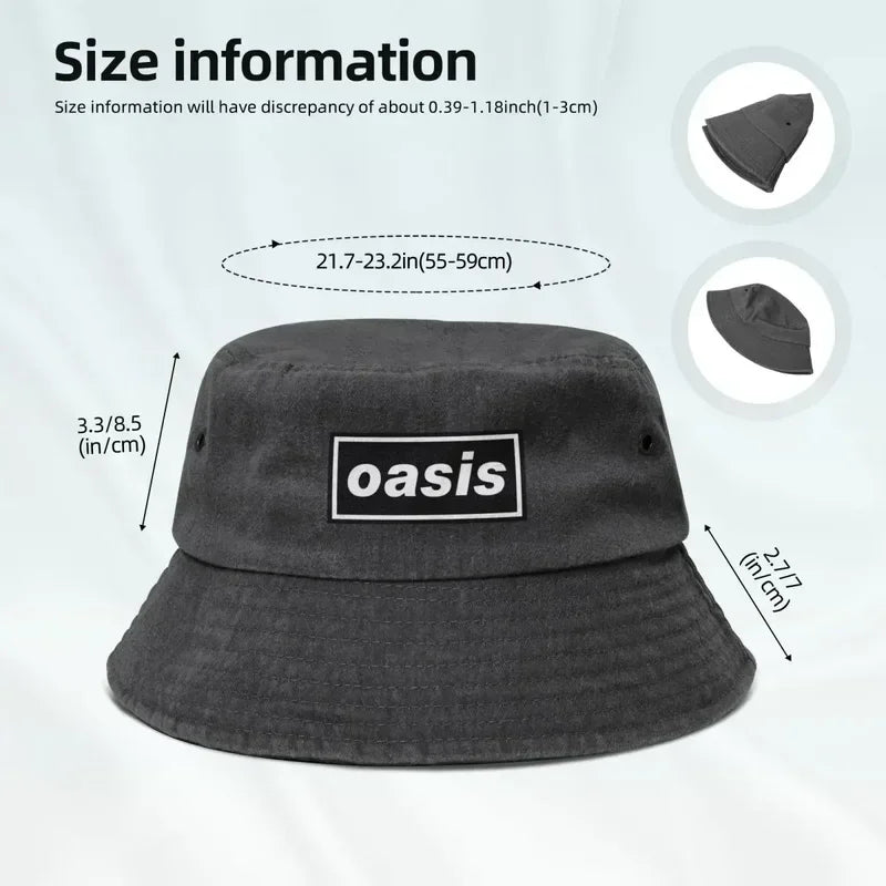 Oasis Denim Bucket Hat - Oasis Threads