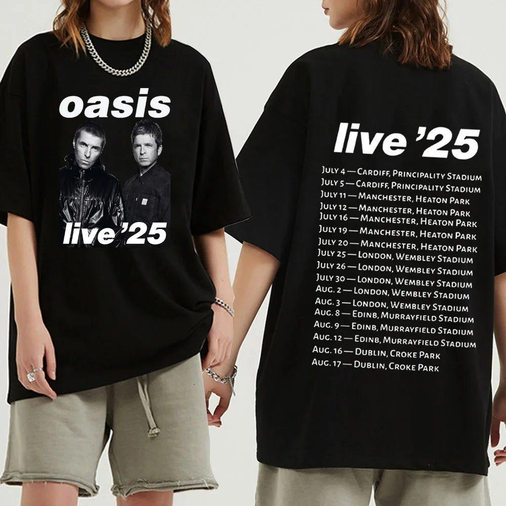 Oasis Live 25 Tour T-Shirts - Oasis Threads