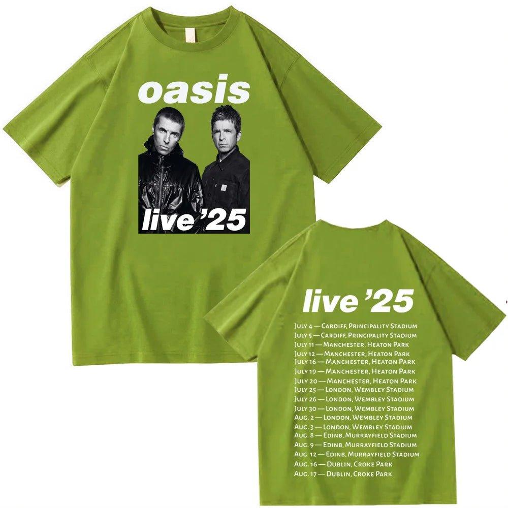 Oasis Live 25 Tour T-Shirts - Oasis Threads