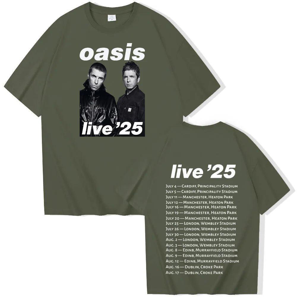 Oasis Live 25 Tour T-Shirts - Oasis Threads