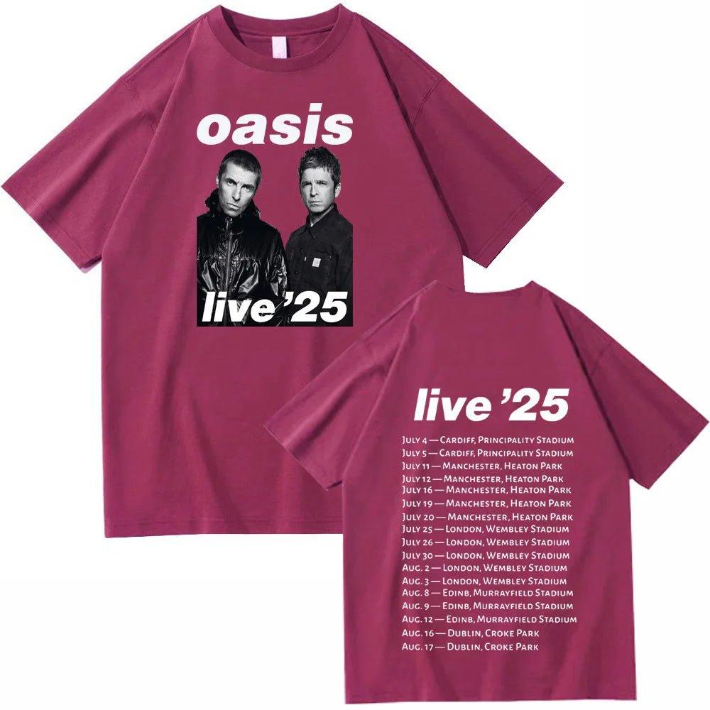 Oasis Live 25 Tour T-Shirts - Oasis Threads