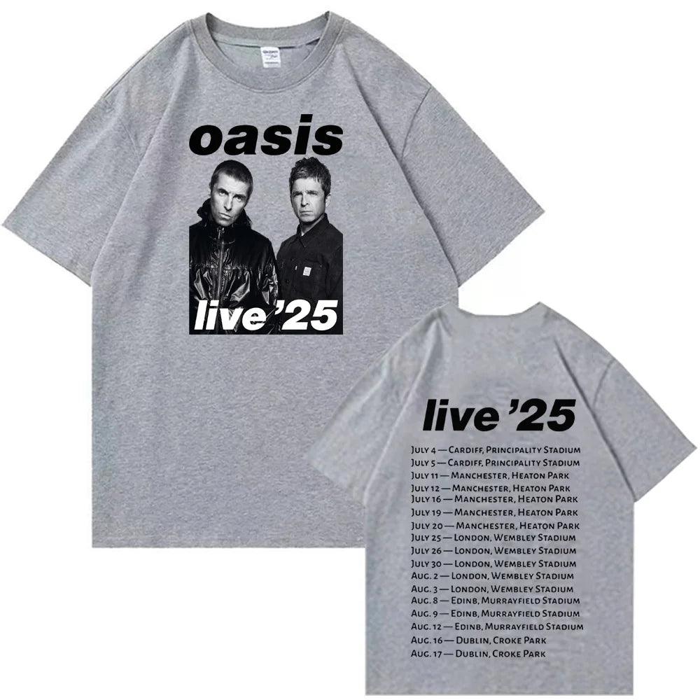 Oasis Live 25 Tour T-Shirts - Oasis Threads